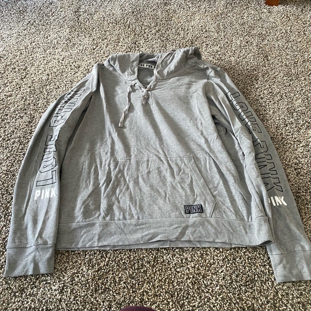 Pink light hoodie